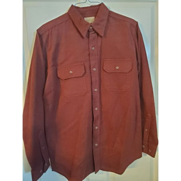 C.E. Schmidt Workwear Other - C.E. Schmidt Workwear Men's shirt Size Medium Red Button Closure Long Sleeve